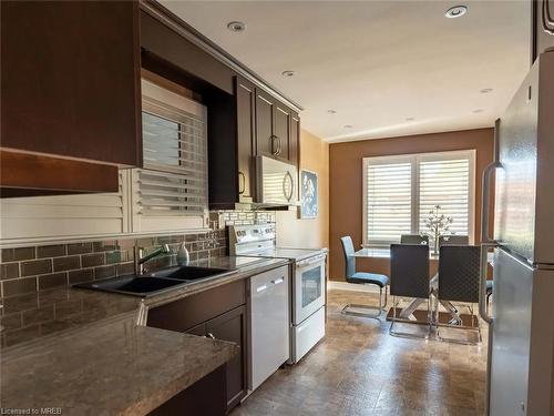 6361 Margaret Street, Niagara Falls, ON - Indoor Photo Showing Kitchen With Double Sink