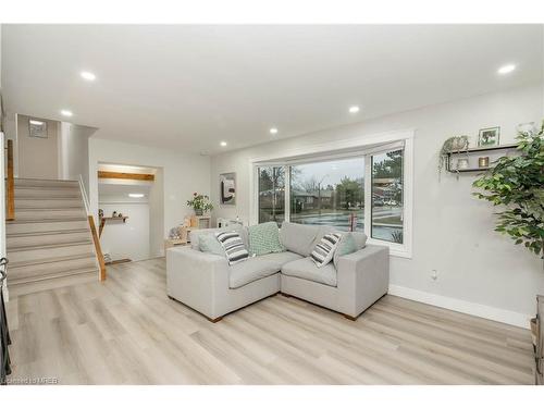 51 Delmar Drive, Hamilton, ON - Indoor Photo Showing Living Room