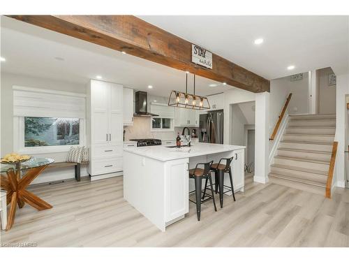 51 Delmar Drive, Hamilton, ON - Indoor Photo Showing Kitchen