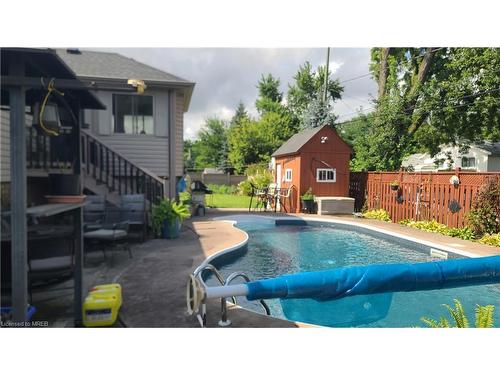 3280 California Avenue, Windsor, ON - Outdoor With In Ground Pool With Backyard