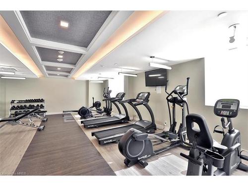 268-1575 Lakeshore Road W, Mississauga, ON - Indoor Photo Showing Gym Room