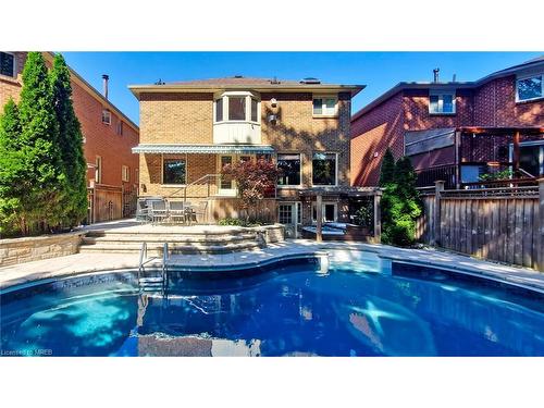 6124 Hardesty Crescent, Mississauga, ON - Outdoor With In Ground Pool With Deck Patio Veranda