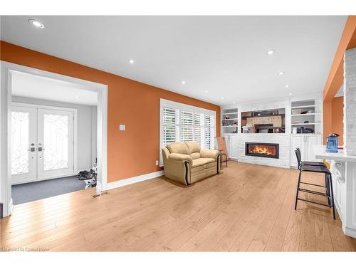 2 Dana Court, Brampton, ON - Indoor With Fireplace