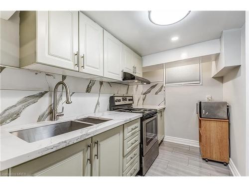 31 Chatterton Boulevard, Toronto, ON - Indoor Photo Showing Kitchen With Double Sink