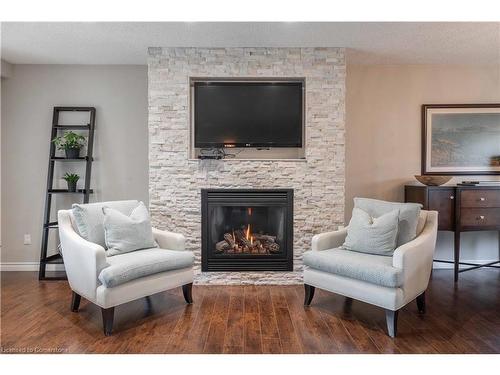 70 English Street, Brampton, ON - Indoor Photo Showing Living Room With Fireplace