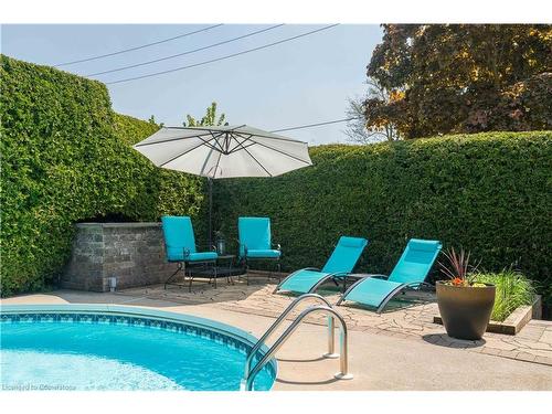 70 English Street, Brampton, ON - Outdoor With In Ground Pool