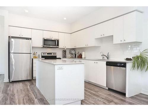 42-110 Fergus Ave Avenue, Kitchener, ON - Indoor Photo Showing Kitchen With Stainless Steel Kitchen