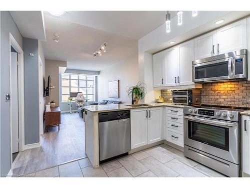 303-85 East Liberty Street, Toronto, ON - Indoor Photo Showing Kitchen With Stainless Steel Kitchen