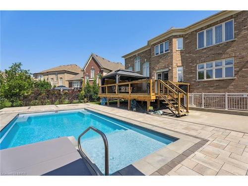 11 Wedgeport Court Court, Nobleton, ON - Outdoor With In Ground Pool With Deck Patio Veranda