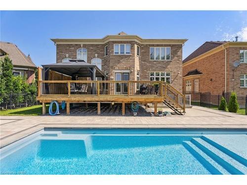 11 Wedgeport Court Court, Nobleton, ON - Outdoor With In Ground Pool With Deck Patio Veranda