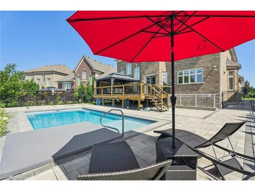 11 Wedgeport Court Court, Nobleton, ON - Outdoor With In Ground Pool With Deck Patio Veranda