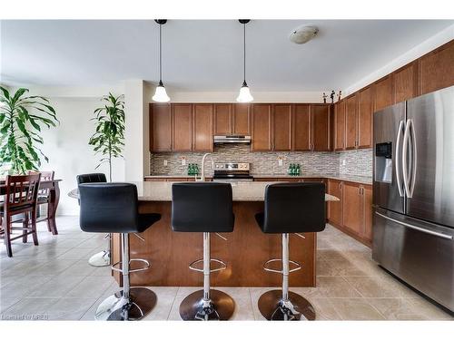 463 Etheridge Avenue, Milton, ON - Indoor Photo Showing Kitchen With Stainless Steel Kitchen With Upgraded Kitchen