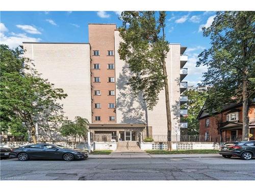 201-180 Macnab Street, Hamilton, ON - Outdoor With Facade