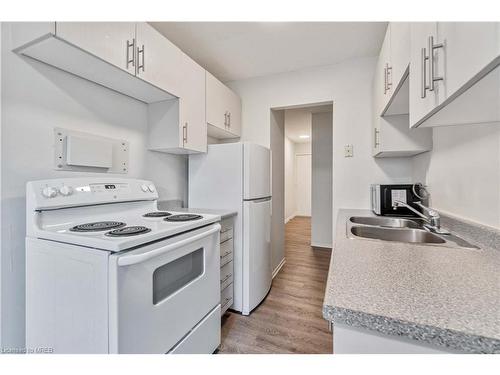 201-180 Macnab Street, Hamilton, ON - Indoor Photo Showing Kitchen With Double Sink