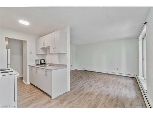 201-180 Macnab Street, Hamilton, ON - Indoor Photo Showing Kitchen