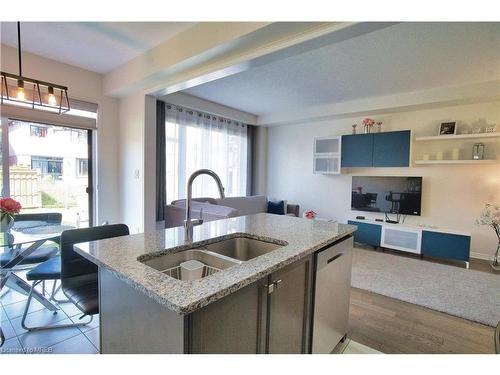 61 Queen Mary Boulevard Boulevard, Hamilton, ON - Indoor Photo Showing Kitchen With Double Sink