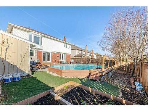 3005 Headon Forest Drive, Burlington, ON - Outdoor With In Ground Pool With Backyard With Exterior