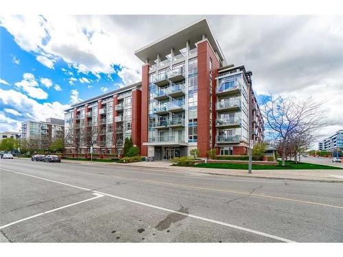 220-80 Port Street, Mississauga, ON - Outdoor With Balcony With Facade