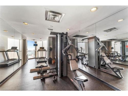 1204-45 Kingsbridge Garden Circle, Mississauga, ON - Indoor Photo Showing Gym Room