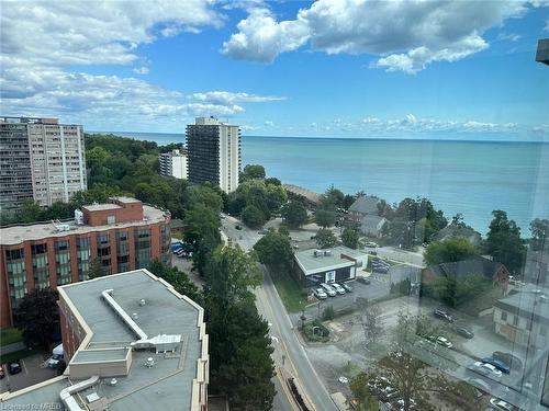 1302-370 Martha Street, Burlington, ON - Outdoor With Body Of Water With View