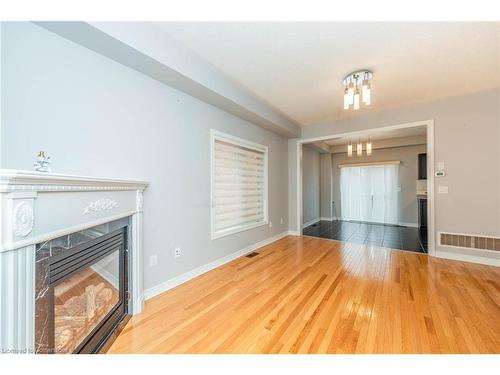 96 Clearfield Drive, Brampton, ON - Indoor With Fireplace