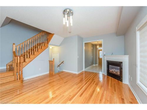 96 Clearfield Drive, Brampton, ON - Indoor With Fireplace