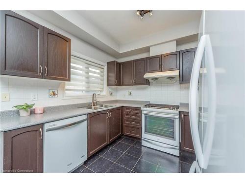 96 Clearfield Drive, Brampton, ON - Indoor Photo Showing Kitchen With Double Sink