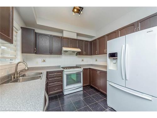 96 Clearfield Drive, Brampton, ON - Indoor Photo Showing Kitchen With Double Sink