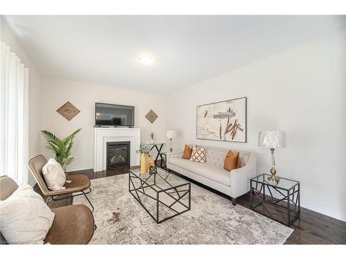 1304 Harrington Street Street, Innisfil, ON - Indoor Photo Showing Living Room With Fireplace