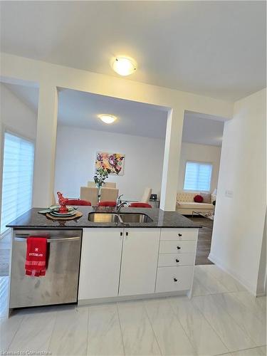 49 Koda Street, Simcoe, ON - Indoor Photo Showing Kitchen With Double Sink