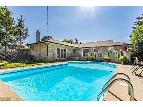 594 Gordon Avenue, London, ON - Outdoor With In Ground Pool With Backyard