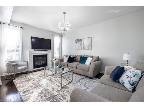 46 Goldsboro Road, Brampton, ON - Indoor Photo Showing Living Room With Fireplace