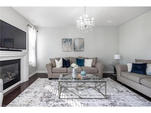 46 Goldsboro Road, Brampton, ON - Indoor Photo Showing Living Room With Fireplace