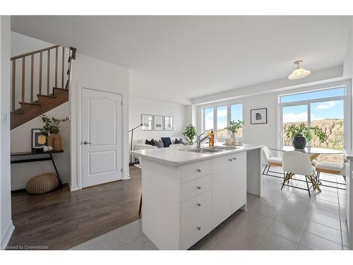 80 Selection Heights, Thorold, ON - Indoor Photo Showing Kitchen With Double Sink