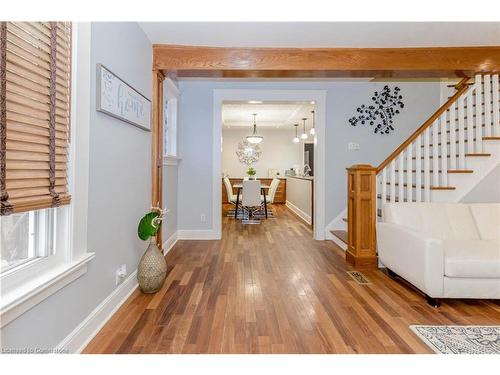 66 Agnes Street, Kitchener, ON - Indoor Photo Showing Living Room