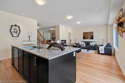 2143 Hallandale Street, Oshawa, ON - Indoor Photo Showing Kitchen With Double Sink With Upgraded Kitchen