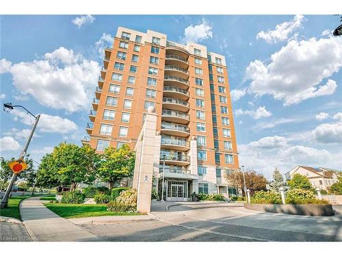 1107-2365 Central Park Drive, Oakville, ON - Outdoor With Balcony With Facade