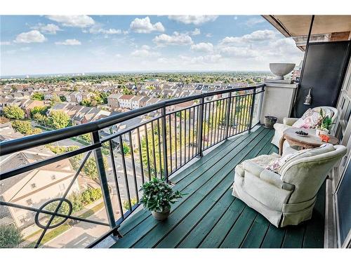 1107-2365 Central Park Drive, Oakville, ON - Outdoor With Balcony With View With Exterior