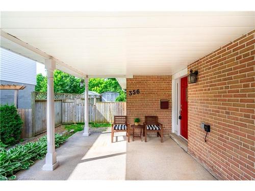 356 Delrex Boulevard, Halton, ON - Outdoor With Deck Patio Veranda With Exterior