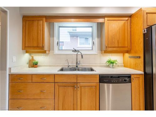 356 Delrex Boulevard, Halton, ON - Indoor Photo Showing Kitchen With Double Sink