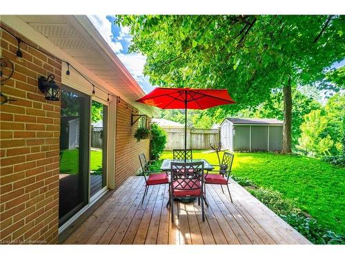 356 Delrex Boulevard, Halton, ON - Outdoor With Deck Patio Veranda With Exterior