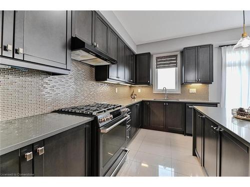 24 Toffee Trail, Hamilton, ON - Indoor Photo Showing Kitchen With Upgraded Kitchen