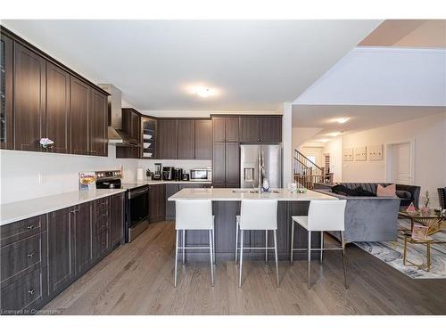 63 Jazzberry Road, Brampton, ON - Indoor Photo Showing Kitchen With Upgraded Kitchen