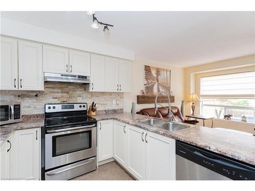 155 Thomas Avenue, Brantford, ON - Indoor Photo Showing Kitchen With Double Sink