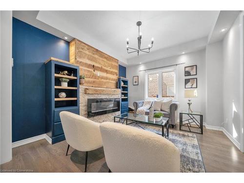 41 Vincent Street Street, Fergus, ON - Indoor Photo Showing Other Room With Fireplace