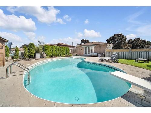 17 Gondola Crescent, Brampton, ON - Outdoor With In Ground Pool With Backyard