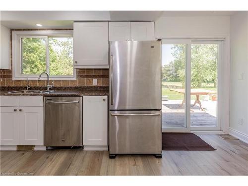 686078 Highway 2, Rr 5 Highway, Woodstock, ON - Indoor Photo Showing Kitchen With Double Sink