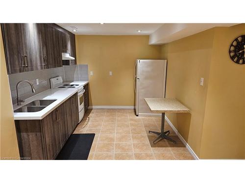 Bsmt-16 Gamson Crescent, Brampton, ON - Indoor Photo Showing Kitchen With Double Sink