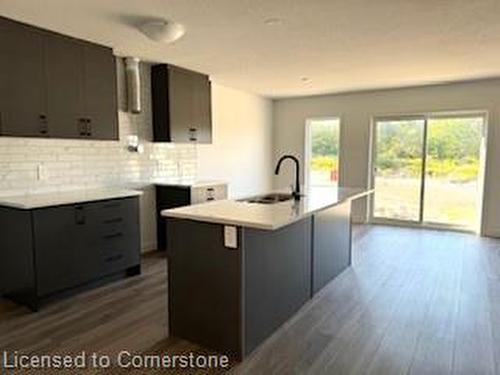 91 Queensbrook Crescent, Cambridge, ON - Indoor Photo Showing Kitchen With Upgraded Kitchen