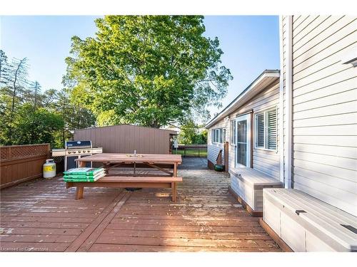 823 Dufferin Street, Woodstock, ON - Outdoor With Deck Patio Veranda With Exterior